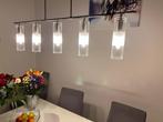 eettafel lamp, Huis en Inrichting, Lampen | Hanglampen, Gebruikt, Metaal, Ophalen, 75 cm of meer