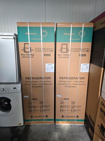 Tweemaal nieuwe Hisense koelvriescombinatie! 2 jaar garantie beschikbaar voor biedingen