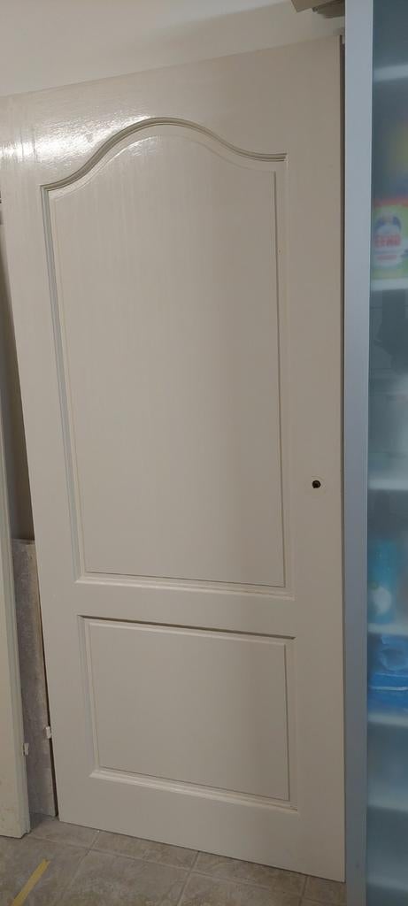 Paneeldeur binnendeur 85x201 cm, Ophalen, Gebruikt, 80 tot 100 cm, Binnendeur