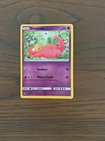 Slowpoke Pokémon Kaart - 48/145 beschikbaar voor biedingen