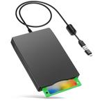 IBM Portable USB External Floppy Disk Drive 3.5 Inch Diskett, Computers en Software, Verzenden, Facturen@maascomputers.nl, Windows
