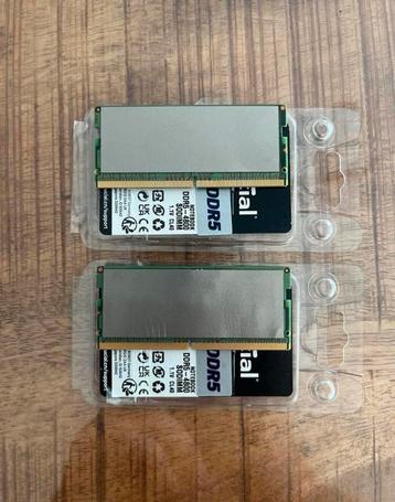 2x 8gb (16gb) DDR5 ram 4800MHz beschikbaar voor biedingen