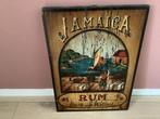 Vintage Jamaica Rum Houten Decoratie, Ophalen of Verzenden