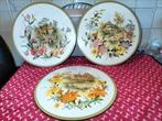 Leuke set: 3 pannenonderzetters English Cottages.P.stk €5,50, Ophalen of Verzenden