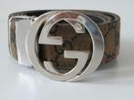Gucci riem. Bruin., Kleding | Dames, Riemen en Ceinturen, Ophalen of Verzenden, Gedragen, 3 tot 5 cm, Bruin