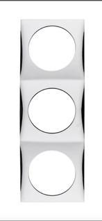 Berker integro drievoudig frame chrome, Ophalen of Verzenden, Nieuw