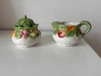 Barbotine roomstel, Antiek en Kunst, Antiek | Servies los, Ophalen of Verzenden