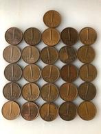 26 munten 1 cent 1952 - 1975, Ophalen of Verzenden, Overige landen