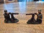 2x soldaat met machinegeweer, Ophalen of Verzenden, Landmacht, Duitsland
