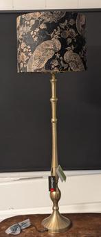 Nieuw, Colmore's raw metal lampen voet met pauwen kap, 125cm, Ophalen, Nieuw, Metaal, Floralaan 25, 5928 RD Venlo