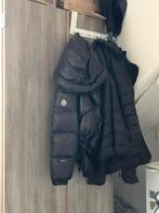 Moncler Maya Jas Maat M - Beschadigd, Ophalen, Gedragen, Zwart