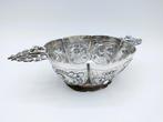 Zilveren brandewijnkom, A. de Haas, Sneek, 1893, Antiek en Kunst, Antiek | Goud en Zilver, Verzenden, Zilver