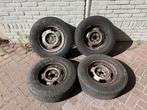 Volvo 240 / 260 stalen velgen met Bridgestone banden, Auto-onderdelen, Banden en Velgen, 14 inch, Gebruikt, Verzenden, Banden en Velgen