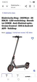 Elektrische Step - Zo Goed Als Nieuw! Met bon! E-scooter, Ophalen of Verzenden, Zo goed als nieuw, Elektrische step (E-scooter)
