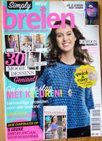 BREIEN 4 x Simply - handwerken -  breien - veel moois!, Verzenden, Gebruikt, Breien of Haken, Patroon of Boek