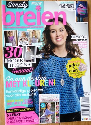BREIEN 4 x Simply - handwerken -  breien - veel moois! beschikbaar voor biedingen