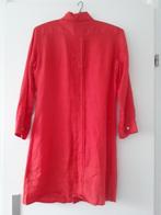Blouse Scapa linnen  oranje  rood S langer, Kleding | Dames, Blouses en Tunieken, Ophalen of Verzenden, Zo goed als nieuw, Rood