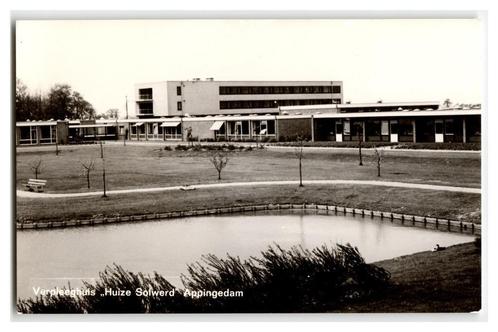Appingedam, Verpleeghuis "Huize Solwerd", Verzamelen, Ansichtkaarten | Nederland, Ongelopen, Groningen, 1960 tot 1980, Verzenden