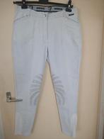 witte rijbroek van glitterstof, maat 44, Dieren en Toebehoren, Paardrijkleding, Ophalen of Verzenden, Nieuw, Dressuur, Onderkleding