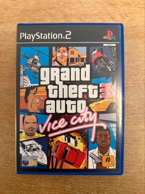 Grand Theft Auto: Vice City Platinum, PS2 (PAL), Spelcomputers en Games, Games | Sony PlayStation 2, Zo goed als nieuw, Avontuur en Actie