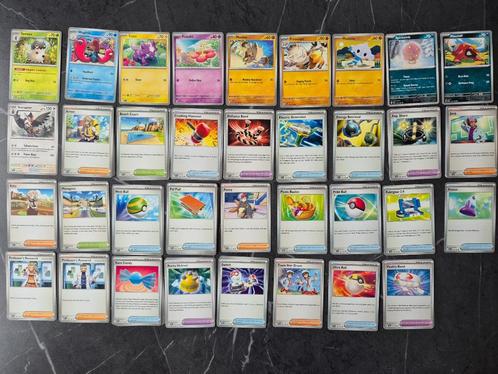 Pokémon Scarlet & Violet kaarten, Hobby en Vrije tijd, Verzamelkaartspellen | Pokémon, Zo goed als nieuw, Meerdere kaarten, Ophalen of Verzenden