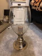 Zgan windlicht keur zilver, Huis en Inrichting, Ophalen of Verzenden, Zo goed als nieuw