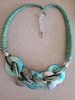 Prachtig collier, Overige materialen, Verstelbaar, Blauw, Ophalen of Verzenden