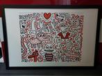 keith haring, 50 tot 75 cm, Ophalen of Verzenden, 75 tot 100 cm, Print