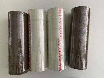 Verpakkingstape/dozentape, set van 6 rollen 48x50 mm beschikbaar voor biedingen