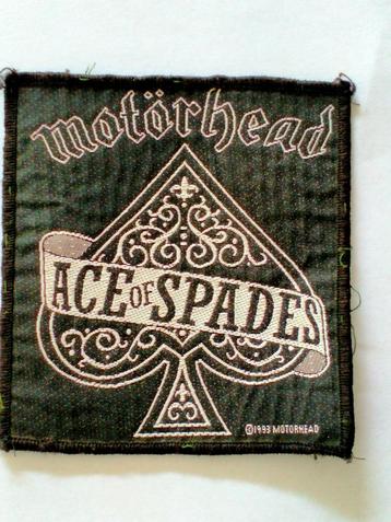 Motorhead Ace of Spades 1993 metal hardrock band patch  beschikbaar voor biedingen