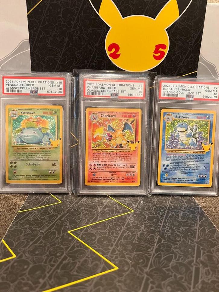 GEZOCHT: Big 3 PSA 10 Slabs!, Hobby en Vrije tijd, Verzamelkaartspellen | Pokémon, Zo goed als nieuw, Ophalen