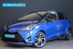 Toyota Yaris 1.5 Hybrid Bi-Tone |dealer onderhouden|Apple/An, Gebruikt, 4 cilinders, Blauw, Bedrijf