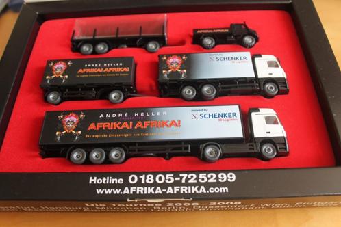 Wiking Schenkerverpakking "Afrika-Afrika", Hobby en Vrije tijd, Modelauto's | 1:87, Zo goed als nieuw, Bus of Vrachtwagen, Wiking