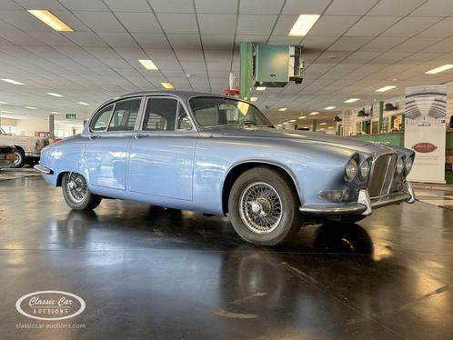 Jaguar 420   - ONLINE AUCTION, Auto's, Oldtimers, Bedrijf, Jaguar, Benzine, Automaat, Blauw