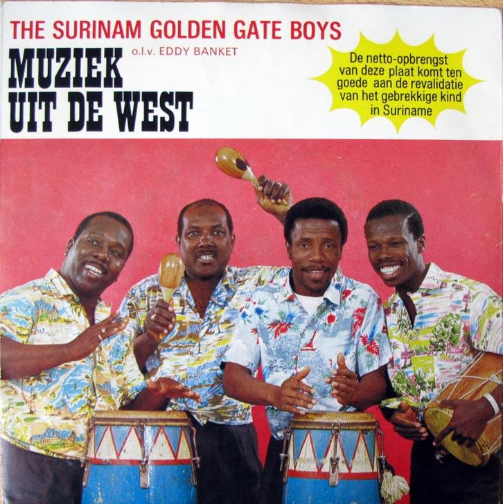 1969    Surinam Golden Gate Boys    Het Gehandicapte Kind EP, Cd's en Dvd's, Vinyl Singles, Zo goed als nieuw, EP, Wereldmuziek