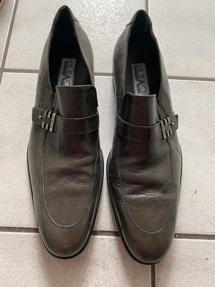 Sergio Rossi loafers maat 45, Kleding | Heren, Schoenen, Zo goed als nieuw, Loafers, Bruin, Ophalen of Verzenden