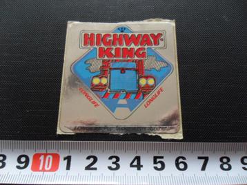 sticker HIGHWAY KING   beschikbaar voor biedingen