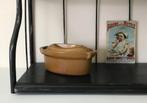 Kleine Franse paté pot karamel kleurige paté terrine, Antiek en Kunst, Ophalen of Verzenden