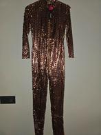 Geheel geperforeerde lak catsuit, Kleding | Dames, Jumpsuits, Verzenden, Nieuw, Zwart