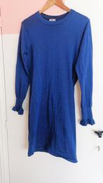 Blauwe glitter jurk / sweaterdress, Kleding | Dames, Jurken, Blauw, Maat 42/44 (L), Ophalen of Verzenden, Zo goed als nieuw