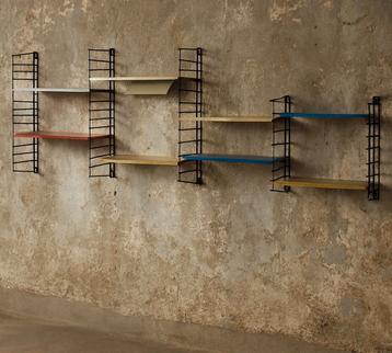 XL Vintage Tomado Holland wandrek wandmeubel  beschikbaar voor biedingen