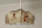 Vintage Hanglampje met Bloemmotief, Ophalen of Verzenden