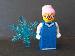 Lego minifig NIEUW Snow Lady BAM Sneeuw Girl Winter Kerst, Ophalen of Verzenden, Nieuw