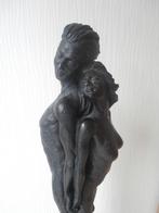 Erotisch Brons Look Beeld, Naakte Man en Vrouw  58 cm, Ophalen of Verzenden, Zo goed als nieuw, Mens