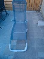Te koop 2 nieuwe ligstoelen, Tuin en Terras, Ligbedden, Ophalen, Nieuw, Aluminium