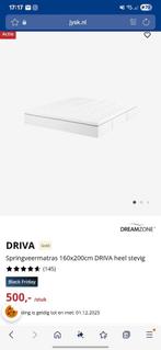 Jysk Gold S 100 pocketveer matras, Ophalen, Matras, 200 cm, 160 cm