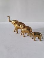 mooi en decoratief deze messing/koperen olifanten 3 stuks, Antiek en Kunst, Antiek | Koper en Brons, Verzenden, Koper