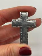 C119 Prachtige massief zilveren kruishanger Jette Joop, Ophalen of Verzenden, X, Kruis of Symbool, Zilver