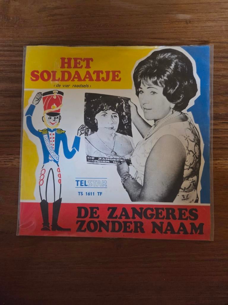 Zangeres zonder naam - Het soldaatje, Gebruikt, 7 inch, Single, Ophalen of Verzenden