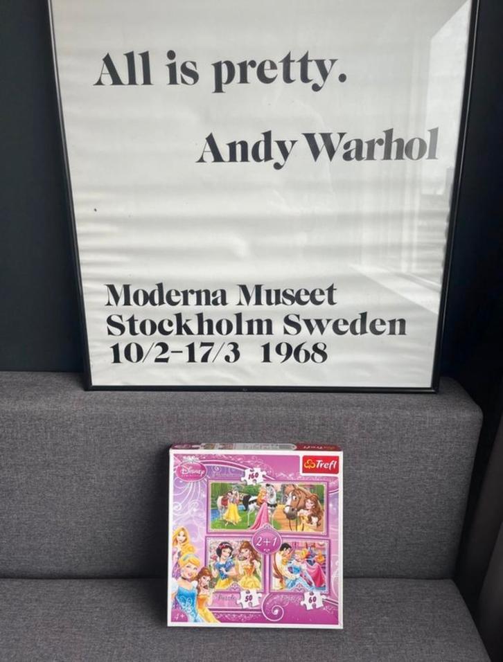 Disney Puzzel 3 in 1 - Verschillende Groottes, Kinderen en Baby's, Speelgoed | Kinderpuzzels, Gebruikt, 4 tot 6 jaar, Meer dan 50 stukjes